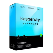 Kaspersky Antivirus Standard 2024 5 Dispositivo 1 Año.