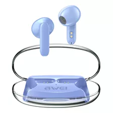 Audifonos Awei T85 Enc Tws In Ear Bluetooth Azul