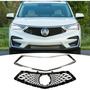 Fit 2019-2020 Acura Rdx Front Bumper Chome Trim Grille G Rrx