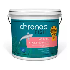 Ração Peixe Carpa Chronos Fish Koi Pond Platinum 1,2kg