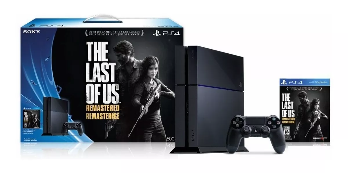 Consola Ps4 500gb The Last Of Us Remasteret. Sony
