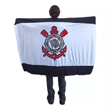 Capa Bandeira De Time De Futebol Costas Corpo Torcedor 