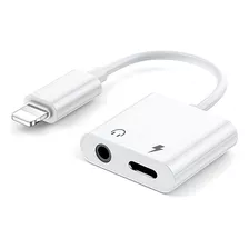 Adaptador Duplo Lightning P2 Fone Carregador Para iPhone