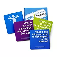 We Connect Cards 60 Conversaciones Starters Icebreaker Quest