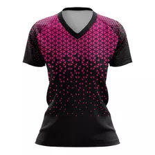 Camiseta Fitness Bonita Estilosa Blusa Feminina Esportiva Uv