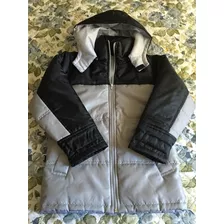 Campera Niño Con Capucha Talle 8 Nueva