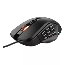 Mouse Gamer Trust Gxt 970 Morfix Personalizable Rgb 10k Dpi Color Negro