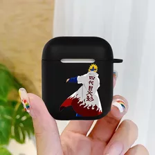 Case Capa De Silicone Para AirPods 1, 2 - Naruto - Minato