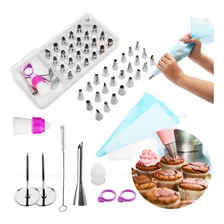 Kit Confeiteiro C/ 35 Pcs Profissional Bicos Saco Confeitar