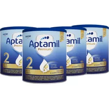 Aptamil Premium 2 Lata 400g - Kit Com 4 Latas - Danone
