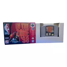 Jogo In The Zone 98 Original Nintendo 64 Usado Caixa Repro