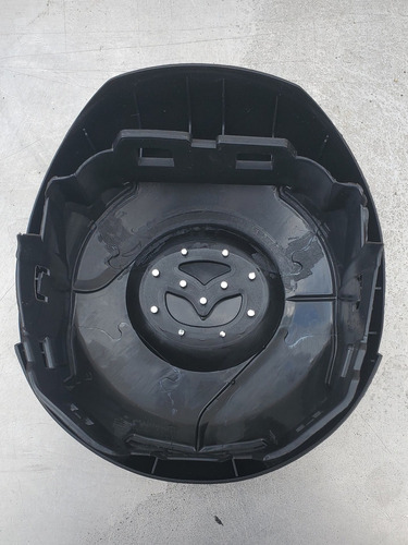 Tapa Bolsa De Aire Mazda 3 2014-15-16 Emblema Instalado B Foto 3