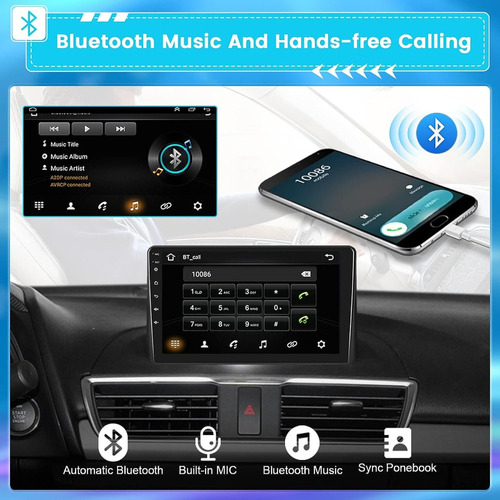 Radio Mazda3 Axela 2013-2018, Estreo De Coche Android 10 Foto 3