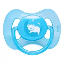 Chupeta Silicone Menino Azul Ursinho Rn 0-6m Tam1 Envio 24h