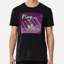 Remera Play Me - Imagen De Teclado De Piano Difuso - Tinte L