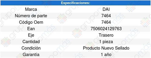 Soporte Motor Trasero Renault Laguna 3.0l V6 03-06 Dai Foto 3