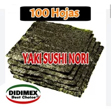 Alga Nori Sushi 100 Hojas Oferta - g a $394