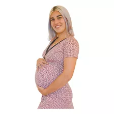 Camisola Pijama Maternal Y Lactancia Flor