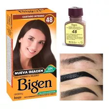 Tinte Bigen En Polvo Semi Permanente Aplicación Cejas Henna