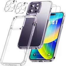 Skylmw Protective Clear Case Para Teléfono 14 Pro Max 6.7 Pu