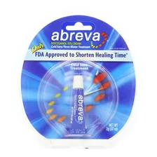 Abreva Docosanol 10% Trata Herpes Tubo 2 Gr