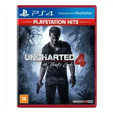 Uncharted 4: A Thief's End Ps4 Mídia Física Lacrado Dublado