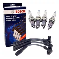 Kit Cables Y Bujias P/ Fiat Palio Attractive 1.4 Evo