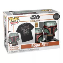 Boba Fett Funko Pop Y Playera Talla L Star Wars