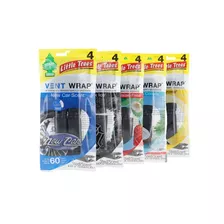 Kit 4 Aromatizante Little Trees Vent Wrap Pino Para Auto