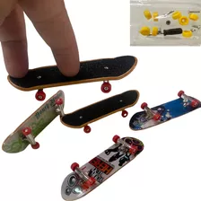 Kit 4 Skate De Dedo Com Lixa No Shape + Acessórios Promoção 