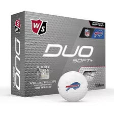 Bolas De Golfe - Wilson Duo Soft + (nfl Buffalo Bills)
