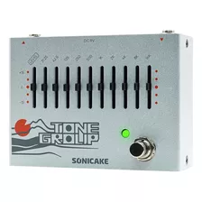 Pedal De Efeitos De Guitarra Sonicake Tone De 10 Bandas Eq E