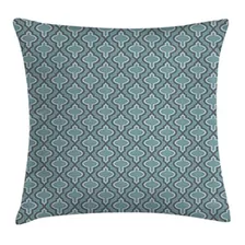 Ambesonne Turquesa Throw Pillow Cojin, Estilo Oriental Marro