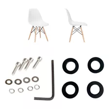 Kit Parafusos E Bucha De Fixação Da Cadeira Eames Eiffel