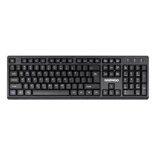 Teclado Pc Inalámbrico Computadora Usb 10 Mts Daewoo Di-401