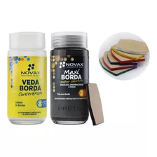 Tinta Maxi Borda + Veda Borda Pintar Selar Couro E Sintético