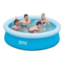 Pileta De Lona Bestway Inflable Circular 305 X 76 Tecnofast