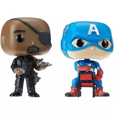 Funko Capitan América De Caja Marvel The Infinity Saga