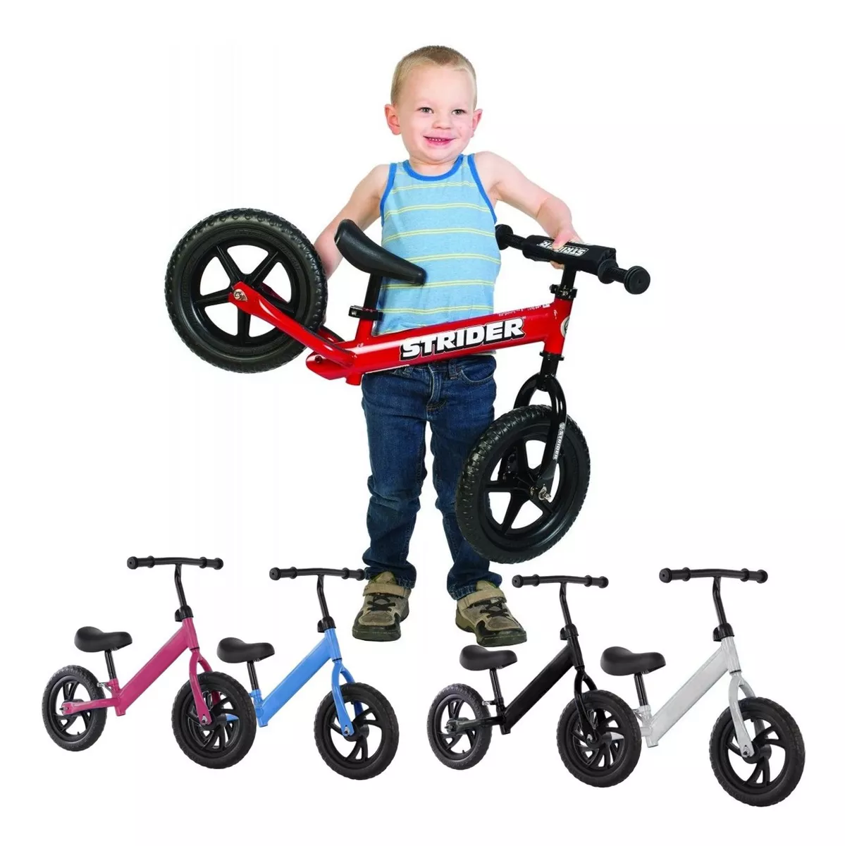 Bicicleta Balance Equilibrio Sin Pedales Niña Niño Rin 12