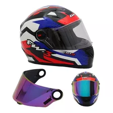 Capacete Fechado Moto Fw3 Modelo Gtn E Viseira Camaleão