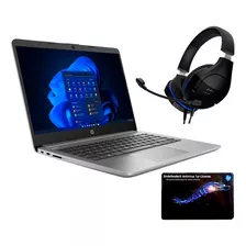 Laptop Hp 245 14 Ryzen 3 8gb 512gb Ssd +audifonos + Anti