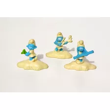 Lote 3 Bonecos Os Smurfs - Mcdonalds