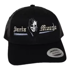 Gorra Snapback Tipo Truck Santa Muerte Bordada 