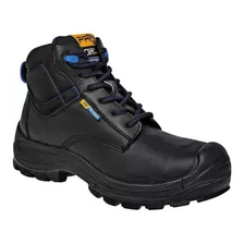 Botin Industrial De Cliff Para Hombre Negro 0409 T6