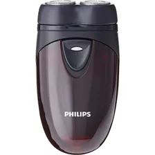 Philips Pq206 Rasuradora Eléctrica, Práctica Y Portátil Color Negro