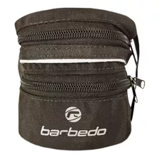 Bolsa De Selim Ciclismo Bike 02 Zíperes E Refletivo Barbedo