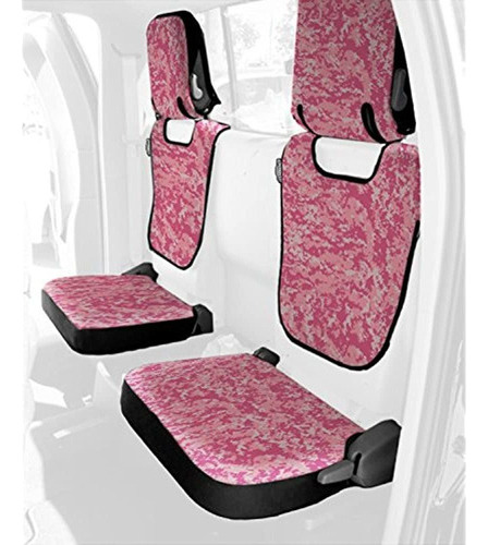 Foto de Coverking Rear 5050 Jump Seats Cubierta De Asiento De Ajuste