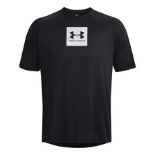 Polera Manga Corta Ua Tech Hombre Negro Under Armour