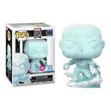 Funko Pop! Iceman Flocked Funko-shop Marvel 80 Years!!