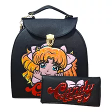 Bolsa 2 En 1 Con Cartera Modelo Candy Candy